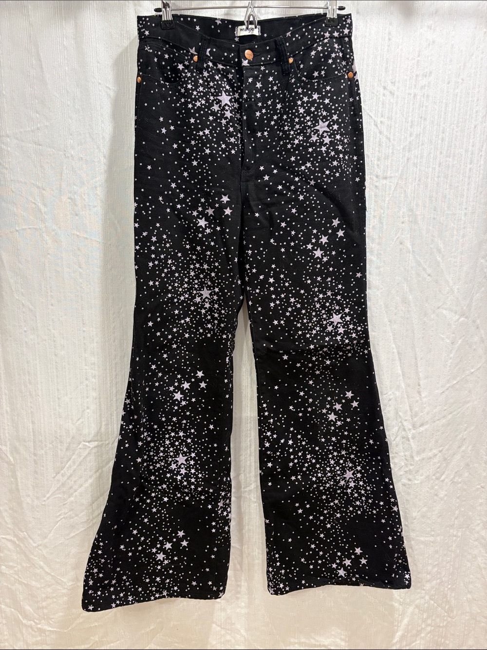 Wrangler Star Print Flare Jeans